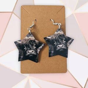 Highland Cow Earrings